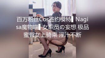 百万粉丝Cos签约模特▌Nagisa魔物喵▌女职员の妄想 极品蜜臀女上骑乘 淫汁不断