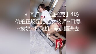 ❤️√ 回归【凯迪拉克】4场偷拍正规足浴店女技师~口爆~摸奶~打飞机~差点插进去啦