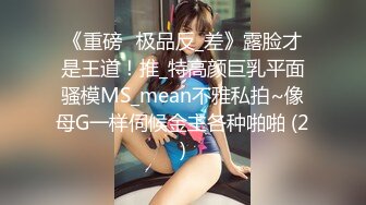 《重磅☛极品反_差》露脸才是王道！推_特高颜巨乳平面骚模MS_mean不雅私拍~像母G一样伺候金主各种啪啪 (2)