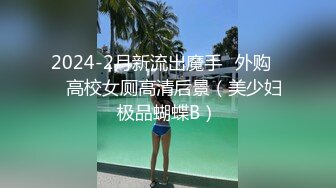 2024-2月新流出魔手☛外购❤️高校女厕高清后景（美少妇极品蝴蝶B）