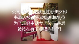 公司新来的高颜值性感美女秘书酒店被领导潜规则啪啪,位为了示好主动女上位干,最后被按在身下狠狠内射了!