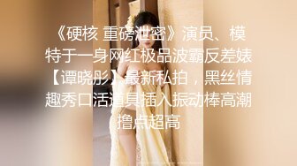 《硬核 重磅泄密》演员、模特于一身网红极品波霸反差婊【谭晓彤】最新私拍，黑丝情趣秀口活道具插入振动棒高潮撸点超高