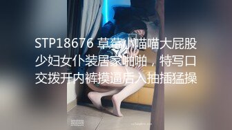 STP18676 草莓小喵喵大屁股少妇女仆装居家啪啪，特写口交拨开内裤摸逼后入抽插猛操