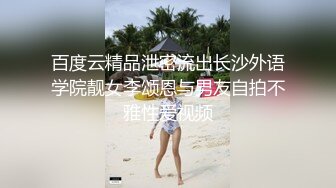 百度云精品泄密流出长沙外语学院靓女李颂恩与男友自拍不雅性爱视频