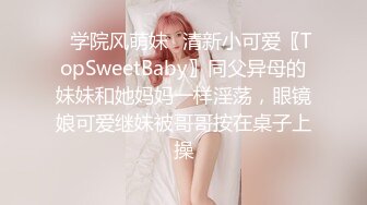 ✿学院风萌妹✿清新小可爱〖TopSweetBaby〗同父异母的妹妹和她妈妈一样淫荡，眼镜娘可爱继妹被哥哥按在桌子上操