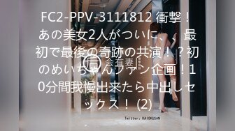 FC2-PPV-3111812 衝撃！あの美女2人がついに、、最初で最後の奇跡の共演！？初のめいちゃんファン企画！10分間我慢出来たら中出しセックス！ (2)